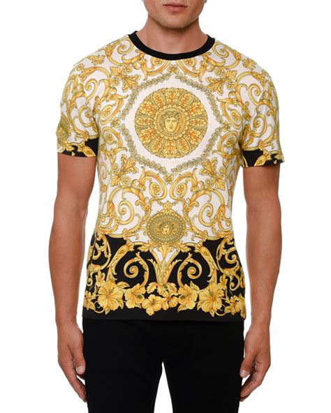 versace tshirt mens|authentic Versace shirt.